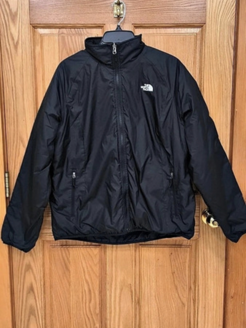 The North Face Black Windbreaker Jacket Like New